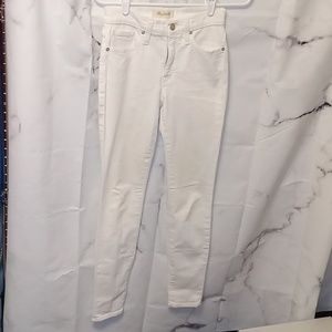 Madewell high rise skinny jeans 25